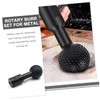 Ipetboom Sphere Rotary Burr for Woodworking Angle Cutter Tool Round