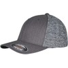 Flexfit Trucker Melange Mesh black/greymelange S/M