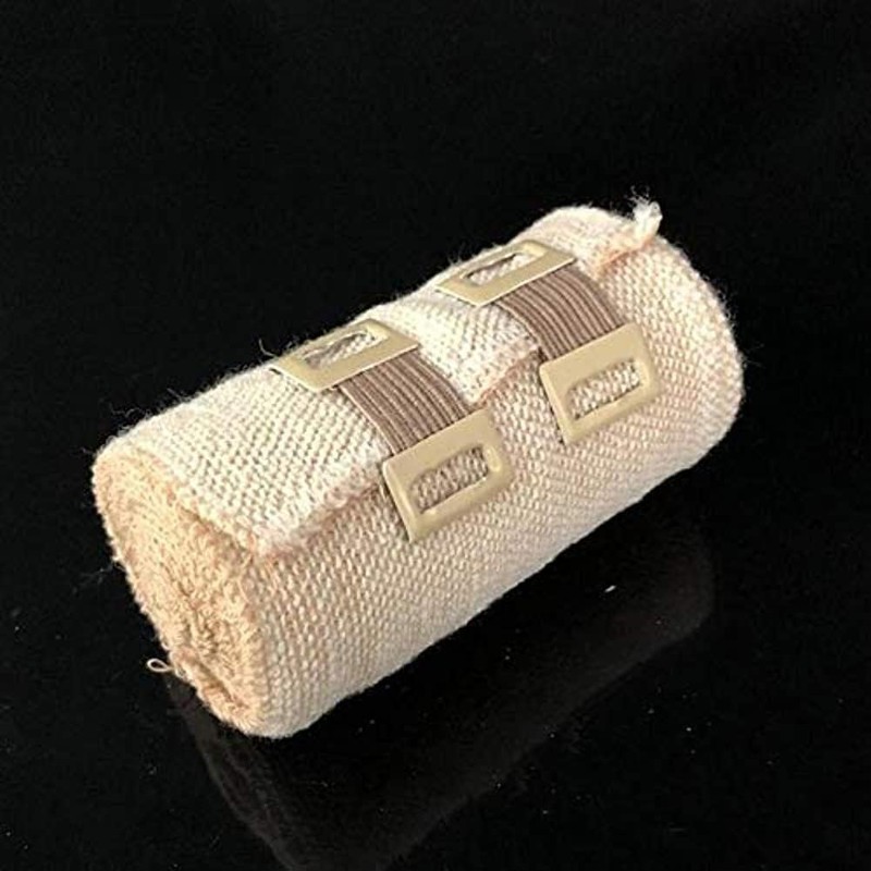 20Pcs Brown Elastic Bandage Clips Adhesive Bandages Bandage Wrap Clips
