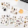 FindFunFine Wild Animal Temporary Tattoos 300+ Animal Stickers Set Realistic