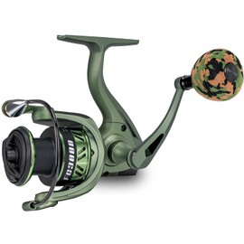 THKFISH Spinning Fishing Reels, Frosted Metal Body Fishing Reel 3000 with Graphite Frame 18-33 LBs Max Drag, 5.1:1 Gear Ratio, Freshwater Spinning Fishing Reel