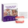 Temporary Cosmetic Denture Set for Adults – Soft Upper &