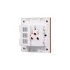 Electric Outlet with 2 Sockets and 2 USB Ports Wall