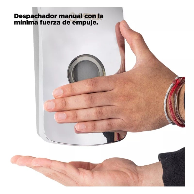 CNX Dispensador De Jabón O Gel Anti-bacterial Para Baño O