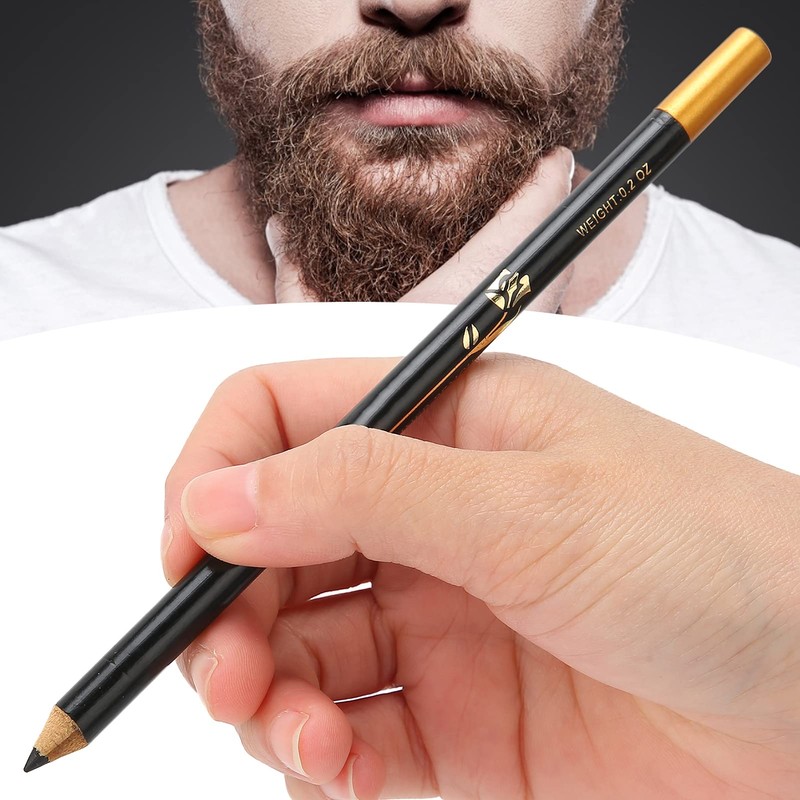 Beard Pencil Liner for Men, Professional Beard Pencil Filler Equipped