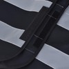 AYKRM Black Hi Vis Security Vest - Reflective Safety for