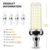 E12 LED Bulbs,20W LED Corn Light Bulb 150W Equivalent 2000