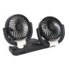 Unbranded Foldable Dual Head Fan Silent Cooling 2 Speeds 360
