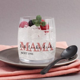 Herz & Heim® Children's Names Drinking Glass - Gift for Mums