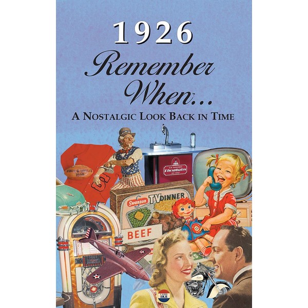 1926 REMEMBER WHEN CELEBRATION KARDLET: Birthdays, Anniversaries, Reunions, Homecomings, Client & Corporate Gifts