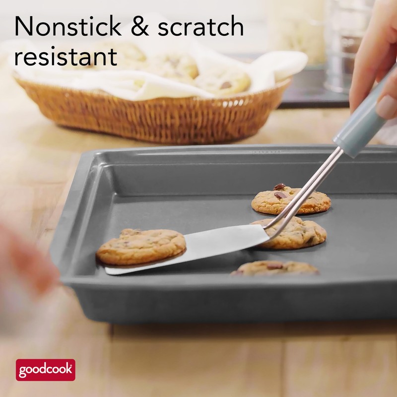 GoodCook 15” x 10.5” Nonstick Carbon Steel Baking Pan &