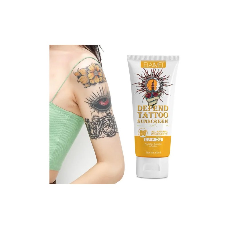 Protector Solar Tatuajes Hidratante | Revitaliza | Protege