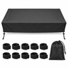 7 x 4 Ft Rectangular Above Ground Pool Cover, 210D