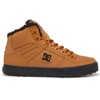 DC Men's Pure HIGH-TOP WC WNT Skateboard, Skate Shoe, Wheat/Black,