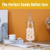 Apothecary Jars Glass Decorative Candy Jars,Candy Buffet Display, Elegant Storage