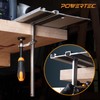 POWERTEC 4PK Quick Screw Guide Rail Clamp for MFT Table