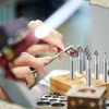 Zicojia 12Pc Cylinder Cone Shape Carving Burr Sets Jewelry Burr