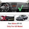 xukey For Nissan Altima 2007 2008 2009 2010-2012 Dash Mat