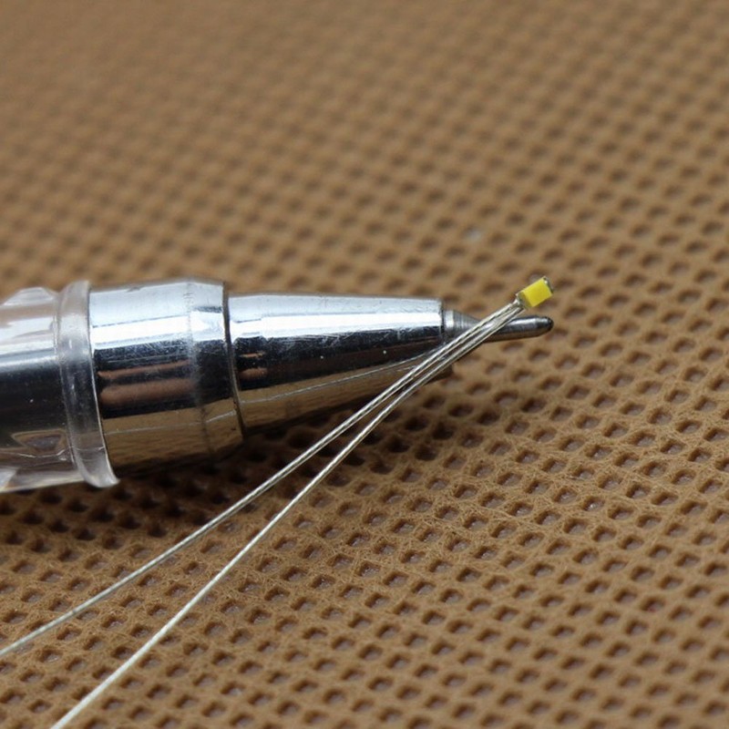 PTFE Wired SMD 0603 Chip LED White 20 Pack Train