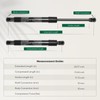 YHTAUTO Rear Hatch Gas Struts Shocks Replacement for Toyota Supra