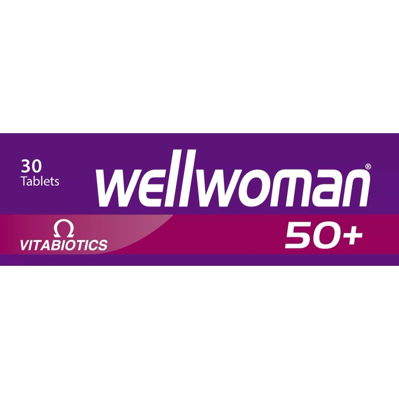 Wellwoman 50 Advanced Vitamin and Mineral Formula 30 Tablets for