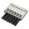 6 String Headless Guitar Bridge Retro Style Metal High Hardness