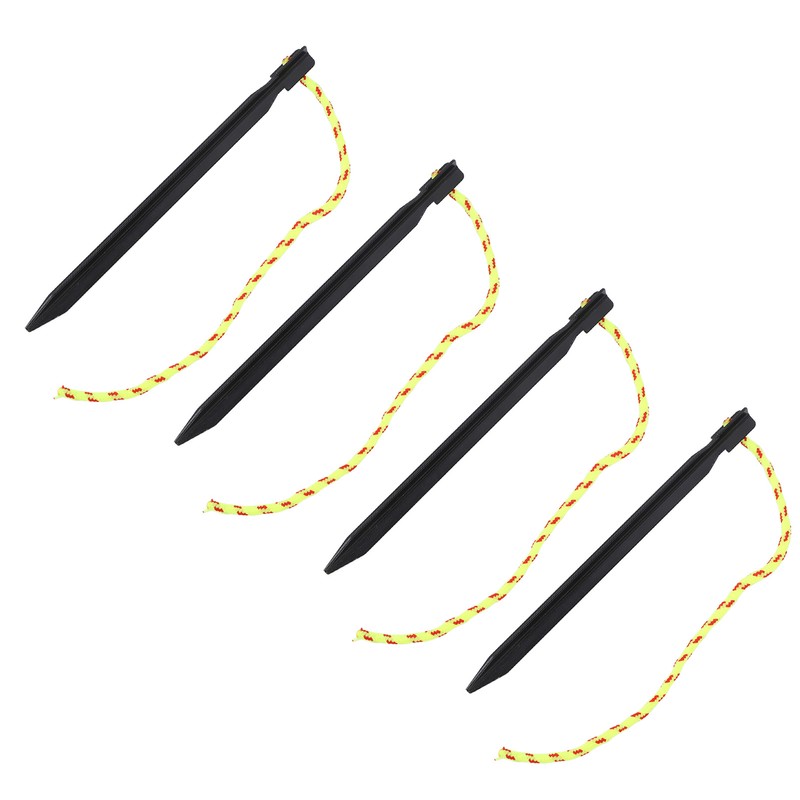 12PCS Tent Stakes Aluminum Alloy Three Edges Lightweight Tent Nail
