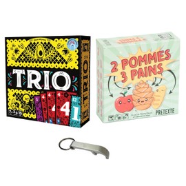 Set of 2 Apples 3 Loaves + Trio + 1 Bottle Opener Blumie (Trio + Apple Bread)