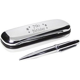 70th Birthday Pen & Box Novelty Present Gift School Stationary by C.P.M.