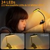 Mudder 24 LED Rechargeable Book Light Christmas Book Lover Gift
