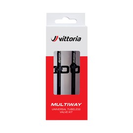 Vittoria Multiway Tubeless Valve 2.4 inches (60 mm), Pack of 2
