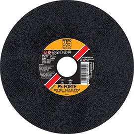 PFERD Flat Cut-Off Wheel - Type 1, Aluminum Oxide A, 6" Diameter x .045" Thickness, 7/8" Bore, 10200 Max RPM (Pack of 25) - High-Performance Cutting Discs for Various Materials (25 Pack) - Part 69964