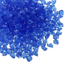 M METERXITY 300-Pack Glow in the Dark Rocks, 8-10mm Glowing Stones Luminous Decorative Pebbles for Garden/Walkways/Yard/Pool/Fish Tank [Dark Blue]