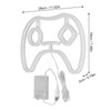 LED Neon Sign Game Controller Shaped 11inx7.5in LED Safe PVC