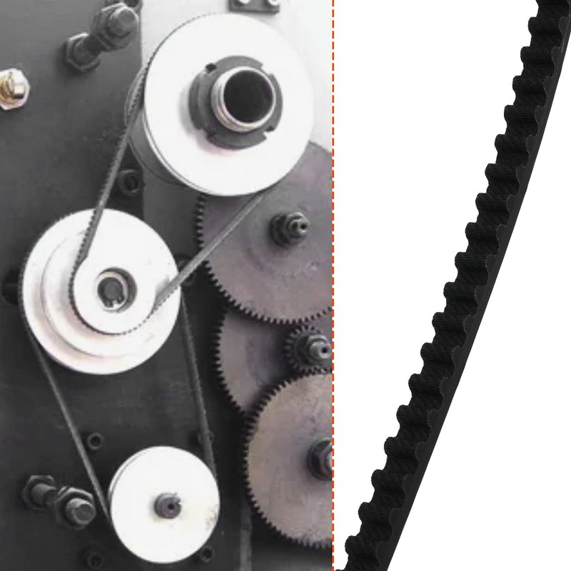 eMagTech Lathe Belt 5M710 Drive Belt Length 710mm for Freight