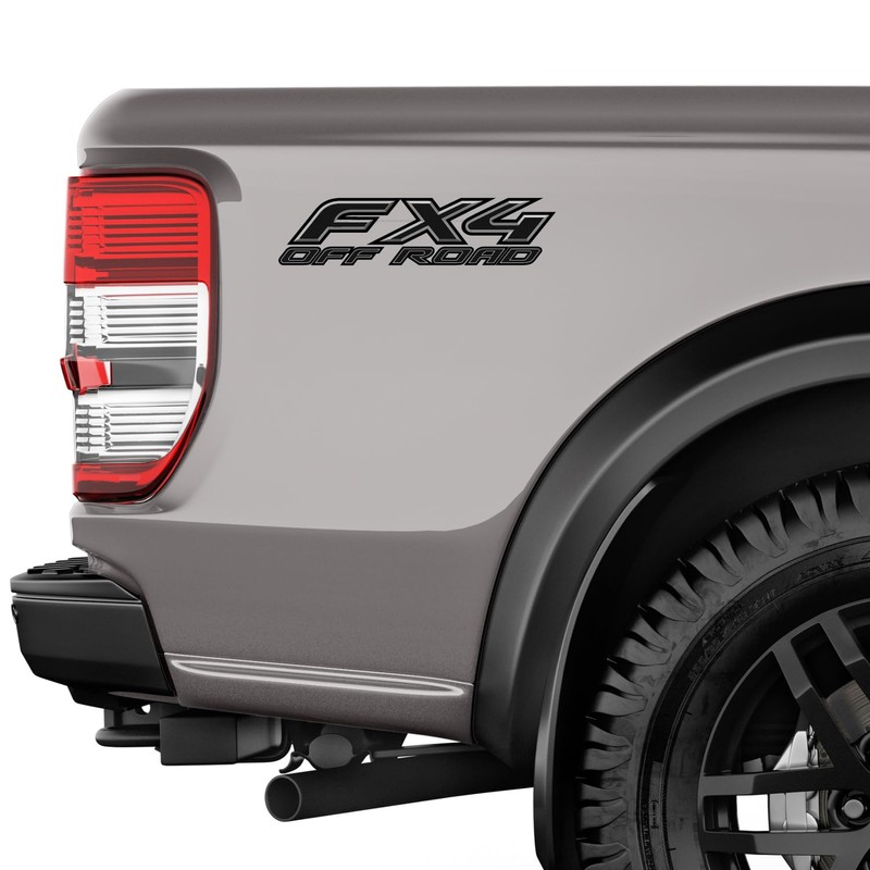 FX4 Offroad Decal Black Replacement Stickers for Truck Super Duty