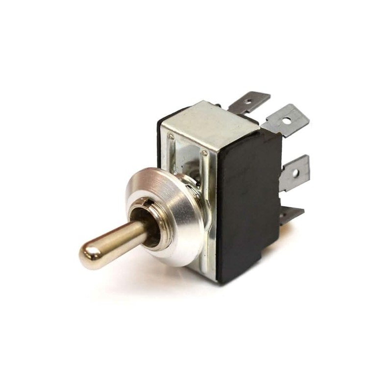 Carling On/Off/On Boat Toggle Switch | 6 Spade 10A 250VAC