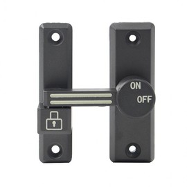 Sliding Door Latch Lock C3 (Gray) Locking Device