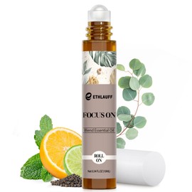 Focus on Essential Oil Roll On Blend, Relaxation Gifts for Women & Men - Head Comfort, Mood Booster, and Restful Sleep - Great Stocking Stuffer