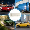 Prolunga Parasole Auto Interna Parasole Auto Regolabile Anti-abbagliamento prolunga Parasole