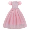 JerrisApparel Girls Princess Dress Puff Sleeve Princess Costume with Accessories