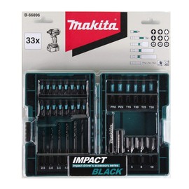 Makita B-66896 33 Piece Impact Black Set