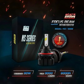 Stark NS 80W 9000LM Fanless LED Kit White 6K Headlight Bulbs Hi / Lo - H13 9008