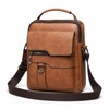 Men’s PU Leather Crossbody Shoulder Bag for Travel & Daily