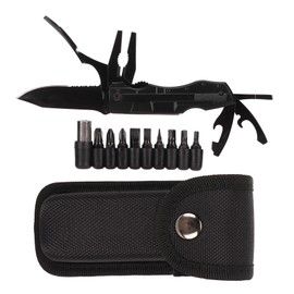 Multitool Pliers Professional Stainless Steel Utility Knife Foldable Bottle Opener Serrated Knife for Camping Hiking