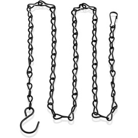 Onwon 35 Inch Hanging Chain for Bird Feeders, Planters, Suet Baskets, Fixtures, Lanterns, Ornaments and More