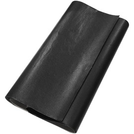 Audiofan Faux Leather Thin Faux Leather Fabric 54.4 x 19.7 inches (138 x 50 cm) (Black)
