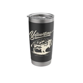 Yellowstone National Park Bison Scenic Beauty Stainless Steel Insulated Tumbler