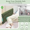NEAUDE Bed Rail Covers for Elderly Adults Safety, Hospital Bed