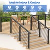 PLANTOP 10 Pack 1/8" Swageless Cable Railing Kit, T316 Stainless